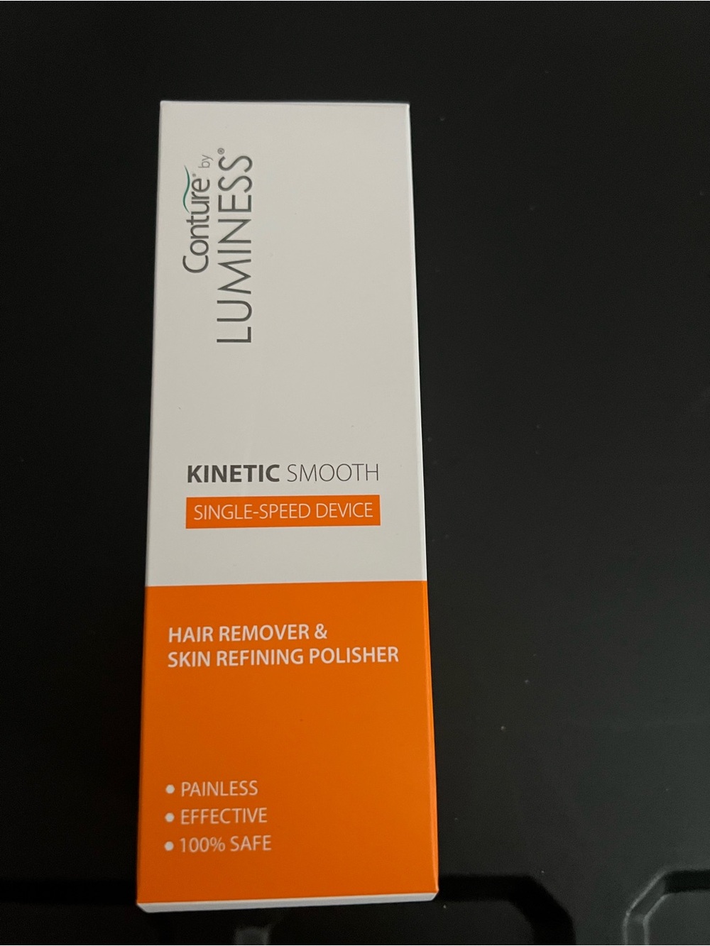 Luminess Kinetic Smooth Hair Remover - White & Orange Packaging